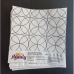 DecoHandy  Pvc Duvar Karosu 30x30cm 4'lü Paket - Siyah Daire Geometrik Desen  0,36m2